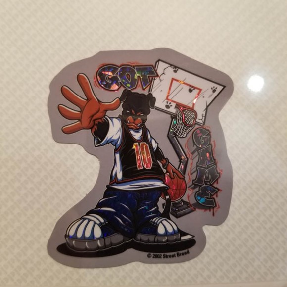 '02 Street Breed prism vending mach. sticker "Got Game" - Picture 2 of 7